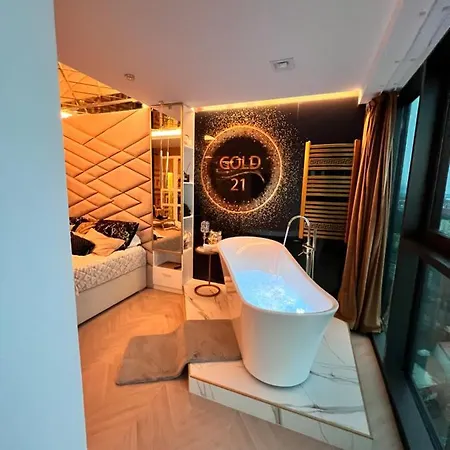 아파트 Hanza Tower Gold 슈체친